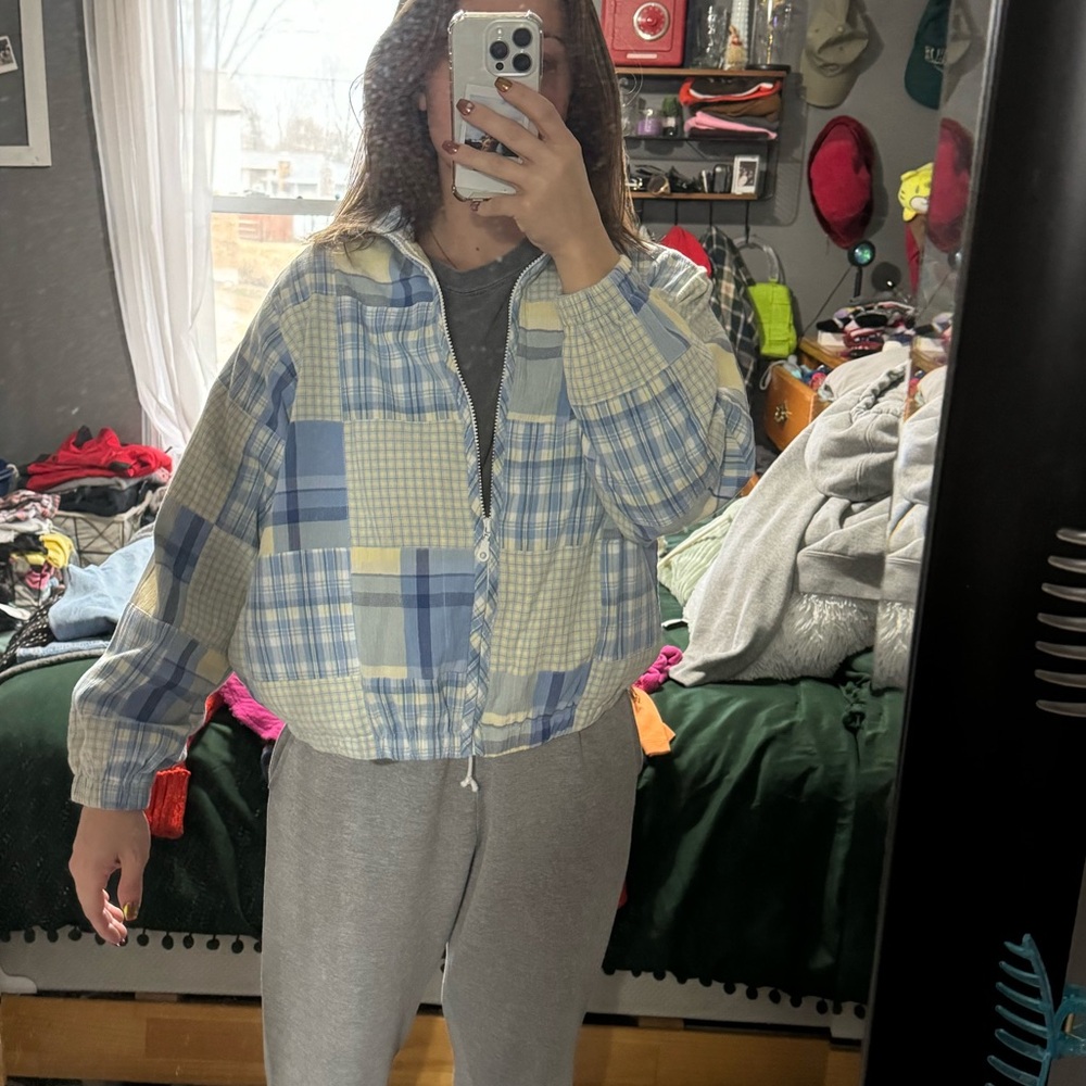 Vintage Quilted Patchwork Jacket - image 1